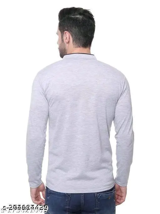 Man Party Wear Polyester Tshirt - Image 5